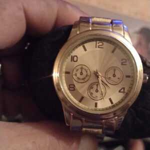 Goldtone men's Watch